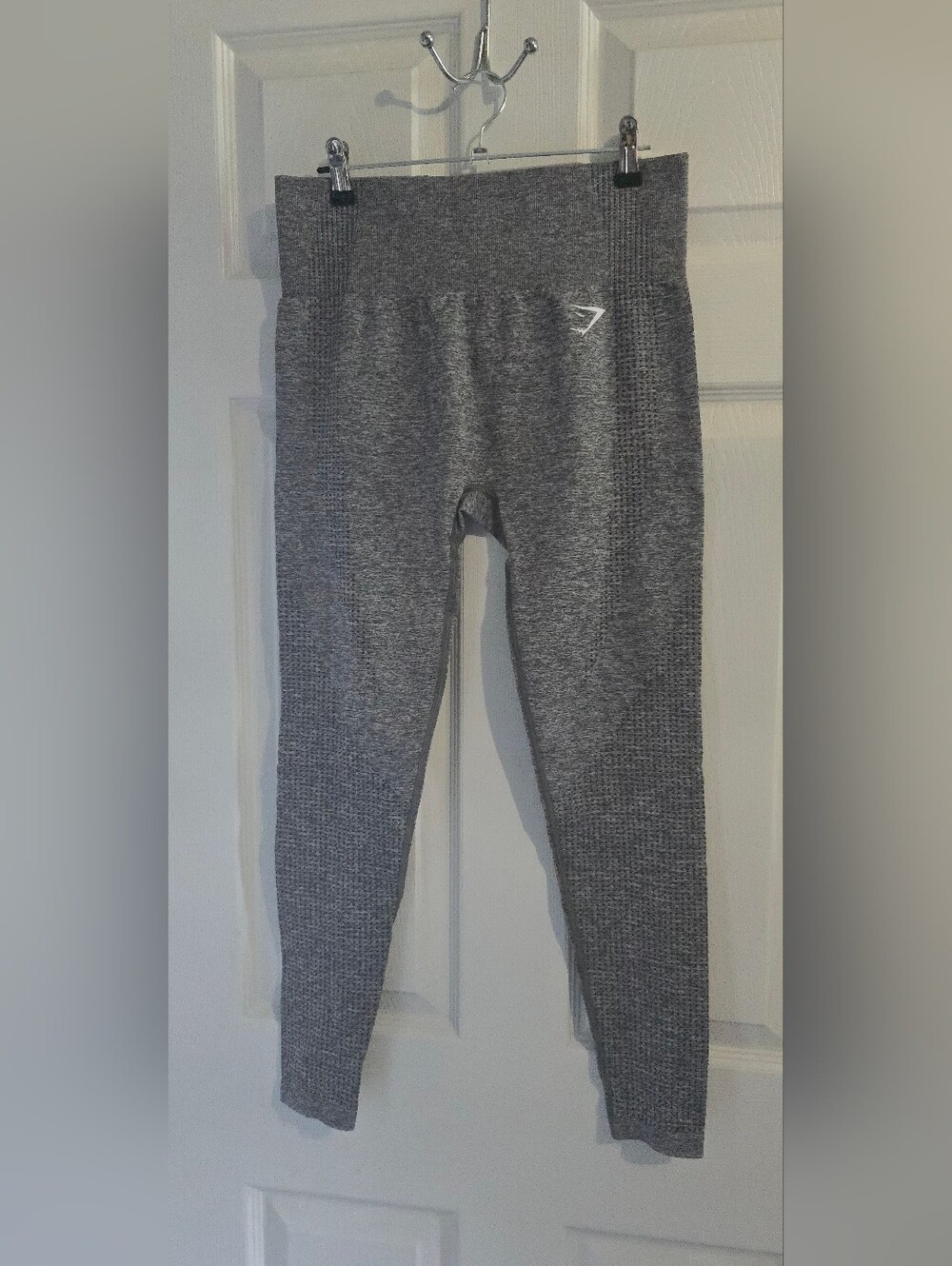 Gymshark Seamless High-Waist Leggings Light Heathered Gray